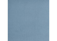 Waffelpiqué Nelson - rauchblau